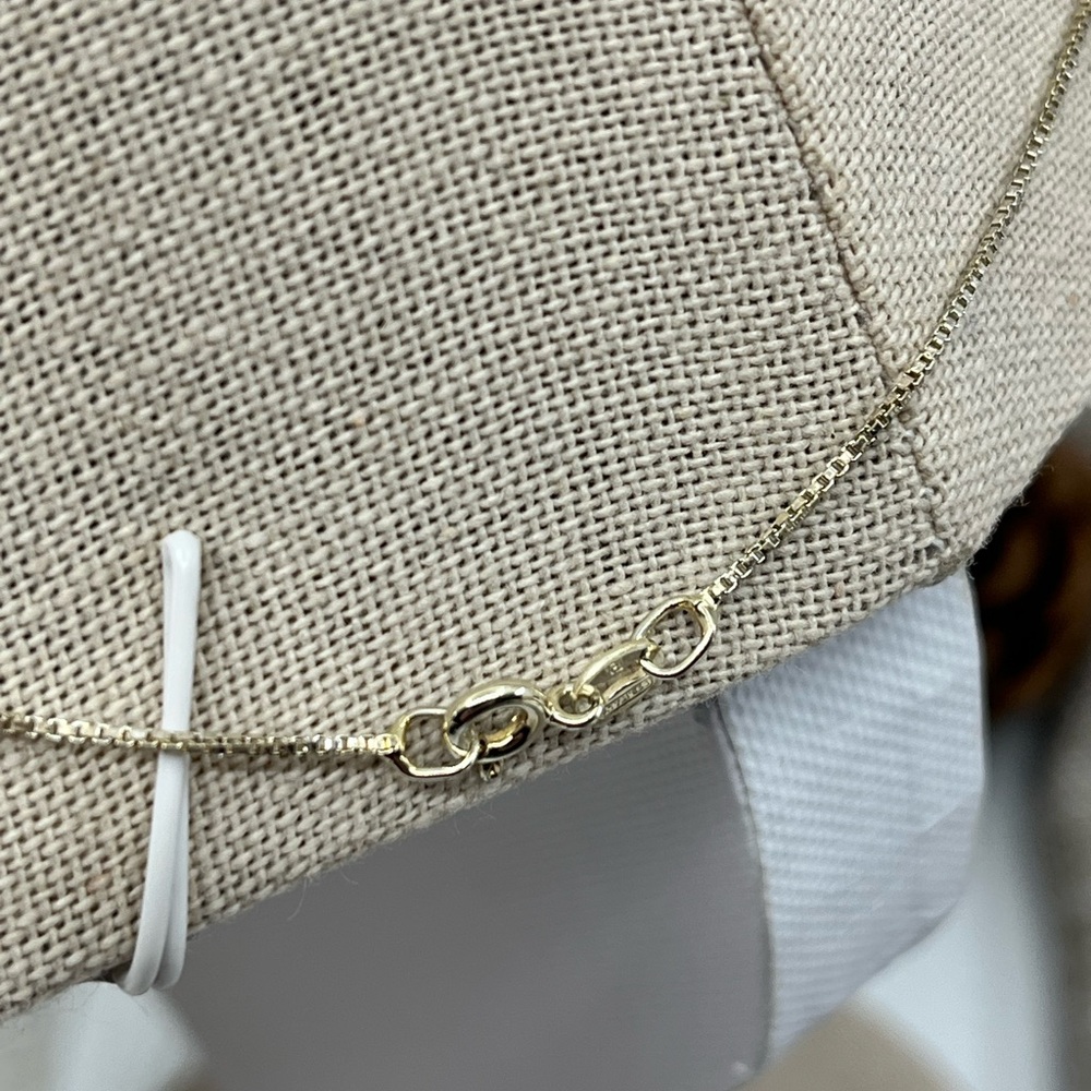 Vintage 925 Italy Sterling Silver Necklace w/ CZ Pendant – 18” - Picture 15 of 17